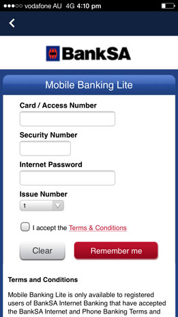 Mobile Banking Lite