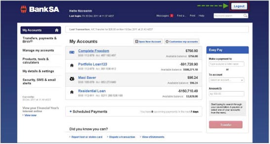 Internet Banking Logout Internet Banking Logout