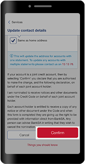 Update your contact details Update your contact details
