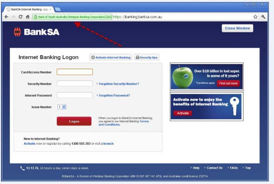 Internet Banking Logon Internet Banking Logon