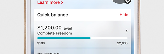 Bank on the go with Quick Balance Bank on the go with Quick Balance