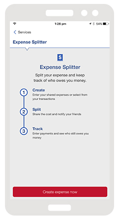 Select the transactions you’d like to split