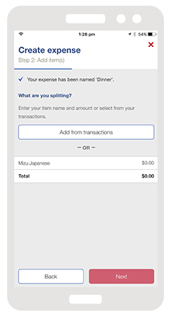 Add the friends who owe you Add the friends who owe you