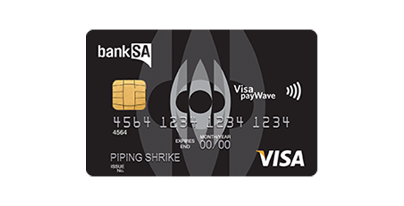 BankSA No Annual Fee credit card