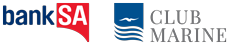 BankSA and Club Marine logo