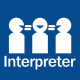 International Interpreter symbol graphic’